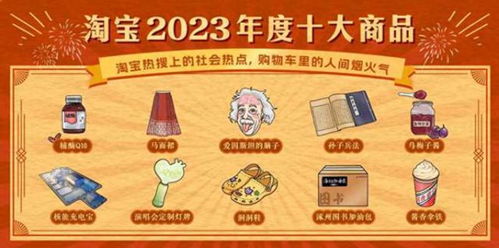 淘寶公布2023國民記憶的年度商品 愛因斯坦的腦子 獨(dú)樹一幟